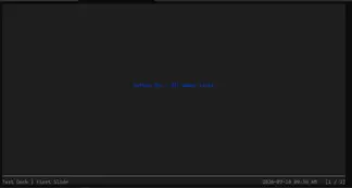 An Intro to Spiel – Creating Presentations in Your Terminal with Python