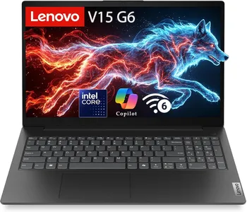 Lenovo 15.6" Business Laptop, 2026 Edition, 8GB DDR5 256GB SSD, Win 11 | Intel 4-Core CPU, Copilot AI PC, WiFi 6, Fast DDR5 RAM, for Small Business, Students, Daily Office